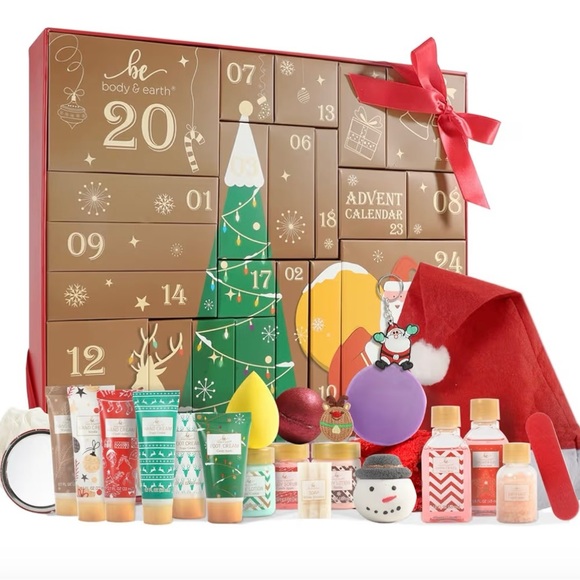 Body & Earth Advent Calendar 24 pc set. - Picture 2 of 10